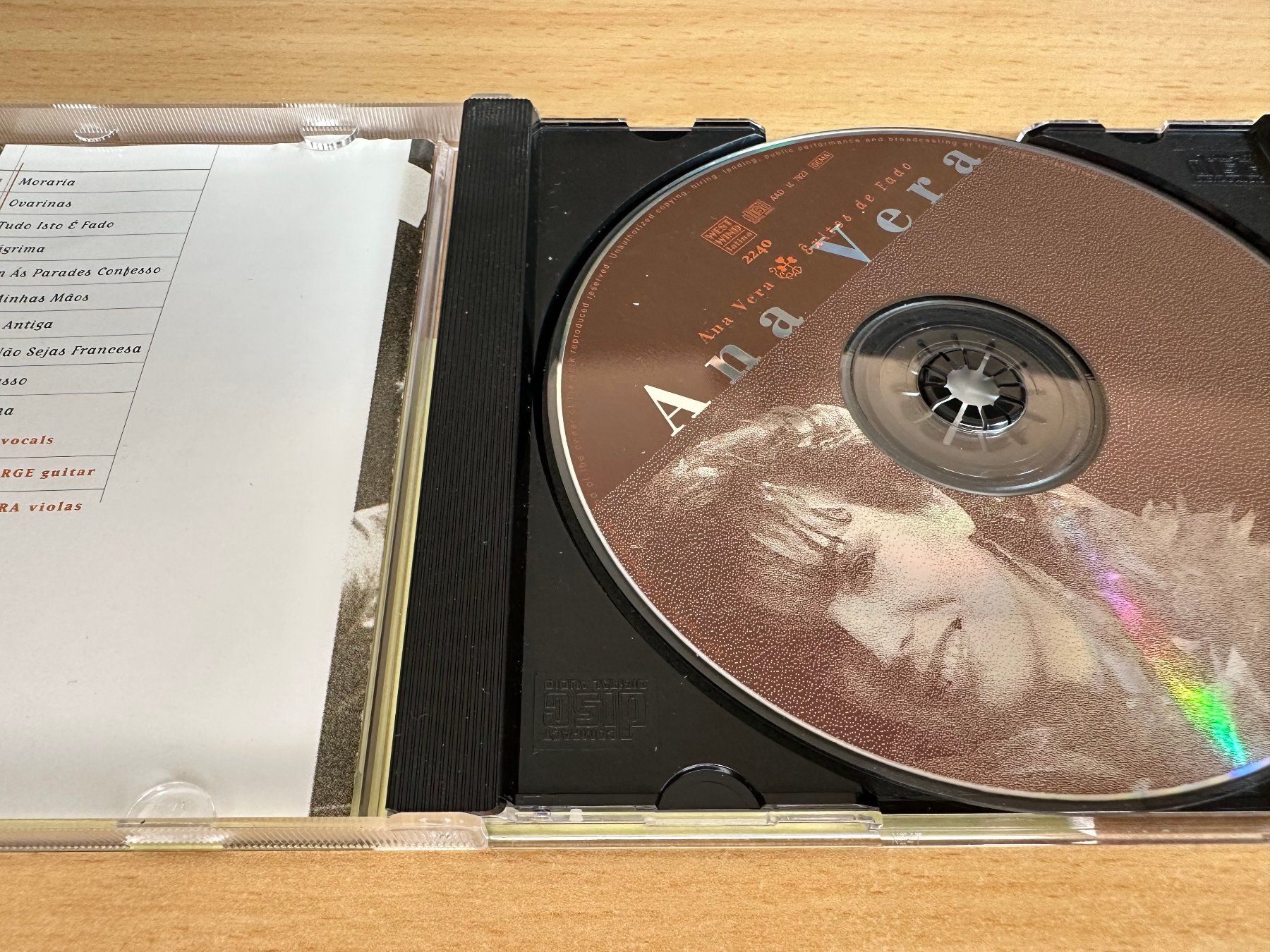 CDs: Ana Vera – Êxitos De Fado – D'occasion à Rikon im Tösstal par Alpenmutz 3