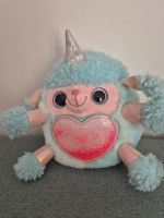 Cute Plush Toy with Butterfly Mask and Unicorn Horn!