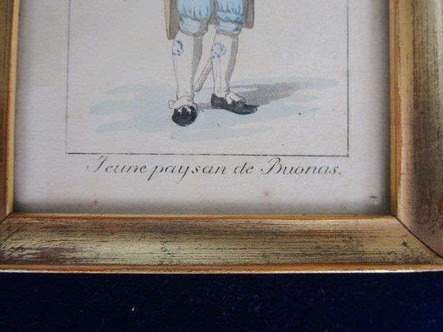 Dipinti: Junger Bauer von Buonas - Canton Zuog – Usato da Luzern venduto da Horoskop1 2