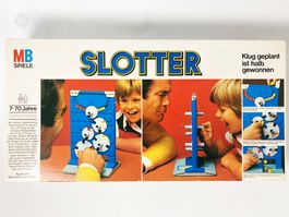 MB Spiele Slotter - Geschicklichkeitsspiel Vintage 70s 80s