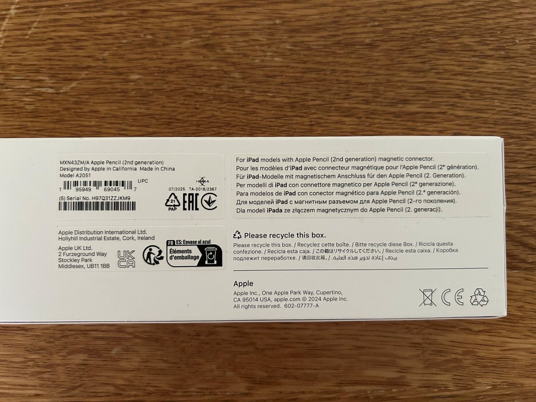 Apple Penna & Evidenziatori: Apple Pencil 2nd Gen. – Nuovo (secondo la descrizione) da Birmensdorf ZH venduto da DealOne 1