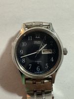 Seiko Automatic 17 Jewels Damenuhr Day-Date Blau Vintage 
