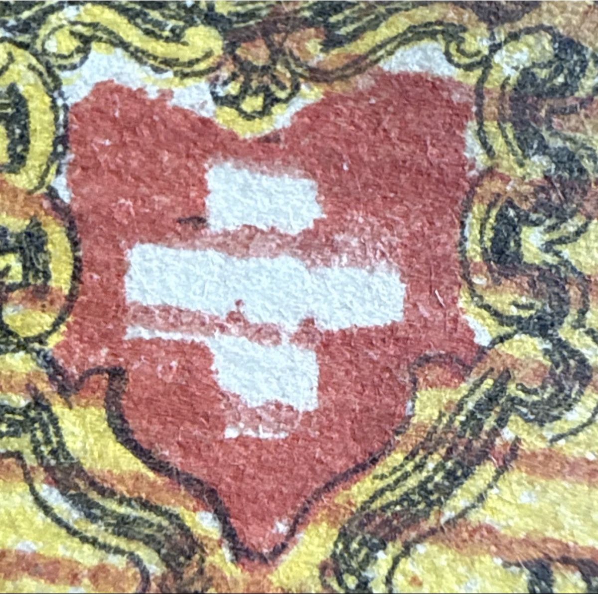 Tutti i francobolli: Rayon 16II T38 E-RO,marOrange,Gr.abstand,Vers.Rot, rote Eidg – Usato da Stallikon venduto da Muellerfm 2