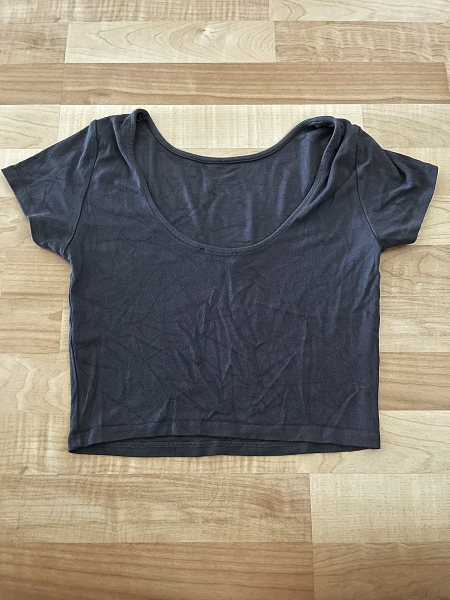 Stradivarius Top: Top gris - taille L – Usato da Martigny venduto da mar_p55z 1