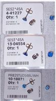 Ohrstecker 3er Set blau