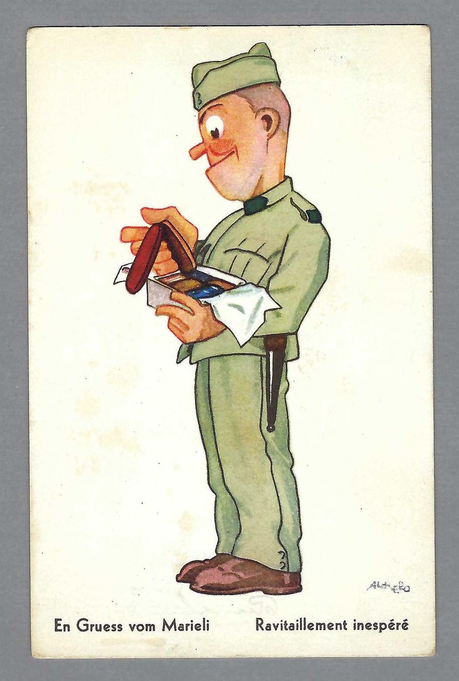 Ansichtskarten: MILITARIA, FP-0 CASERNE PAYERNE – Gebraucht aus Pura von ulisse1957