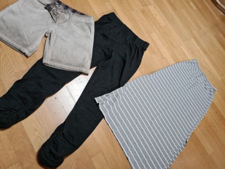 Langer Jupe,hose und coole Shorts wow!!!
