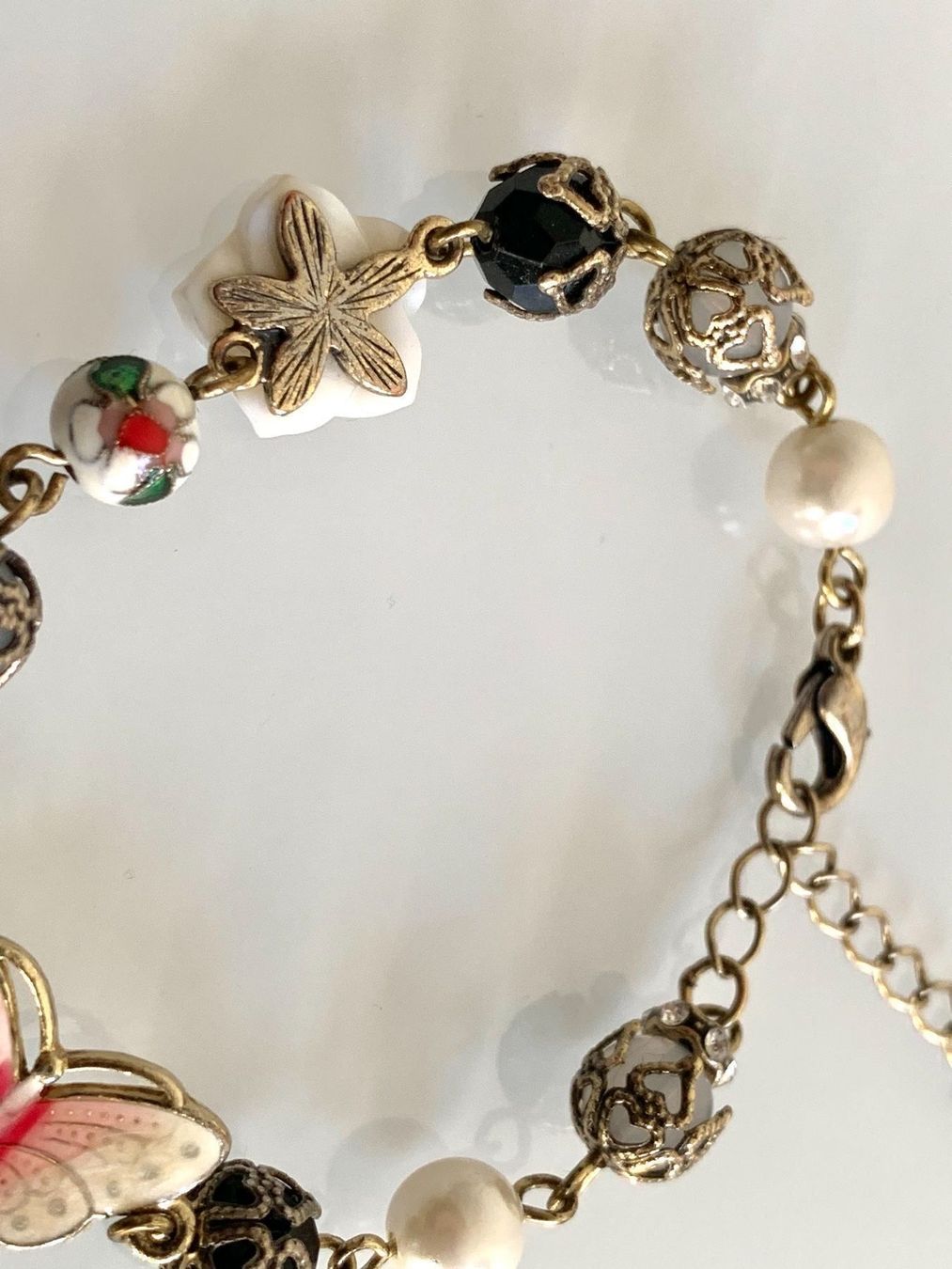 Bracciali & Braccialetti: Verspieltes Schmetterlingsarmband – Usato da Bern venduto da Fraeuleinhonig 3