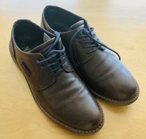 Herren Schuhe, braun in Grösse 41 Obermaterial echt Leder