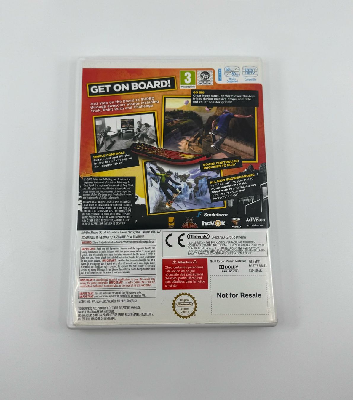 Giochi: Tony Hawk Shred (Wii) – Usato da Herisau venduto da Seyashop1 2
