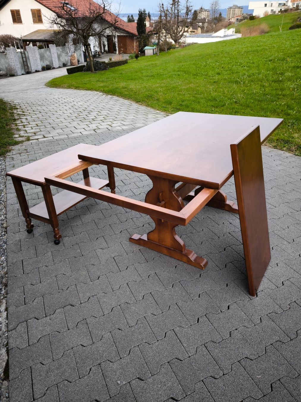 Tavoli: Esstisch mit Servierwagen – Usato da Rorschacherberg venduto da snOOpydOg11 4