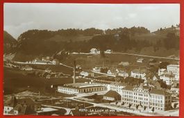 Le Locle et vue sur le Col des Roches