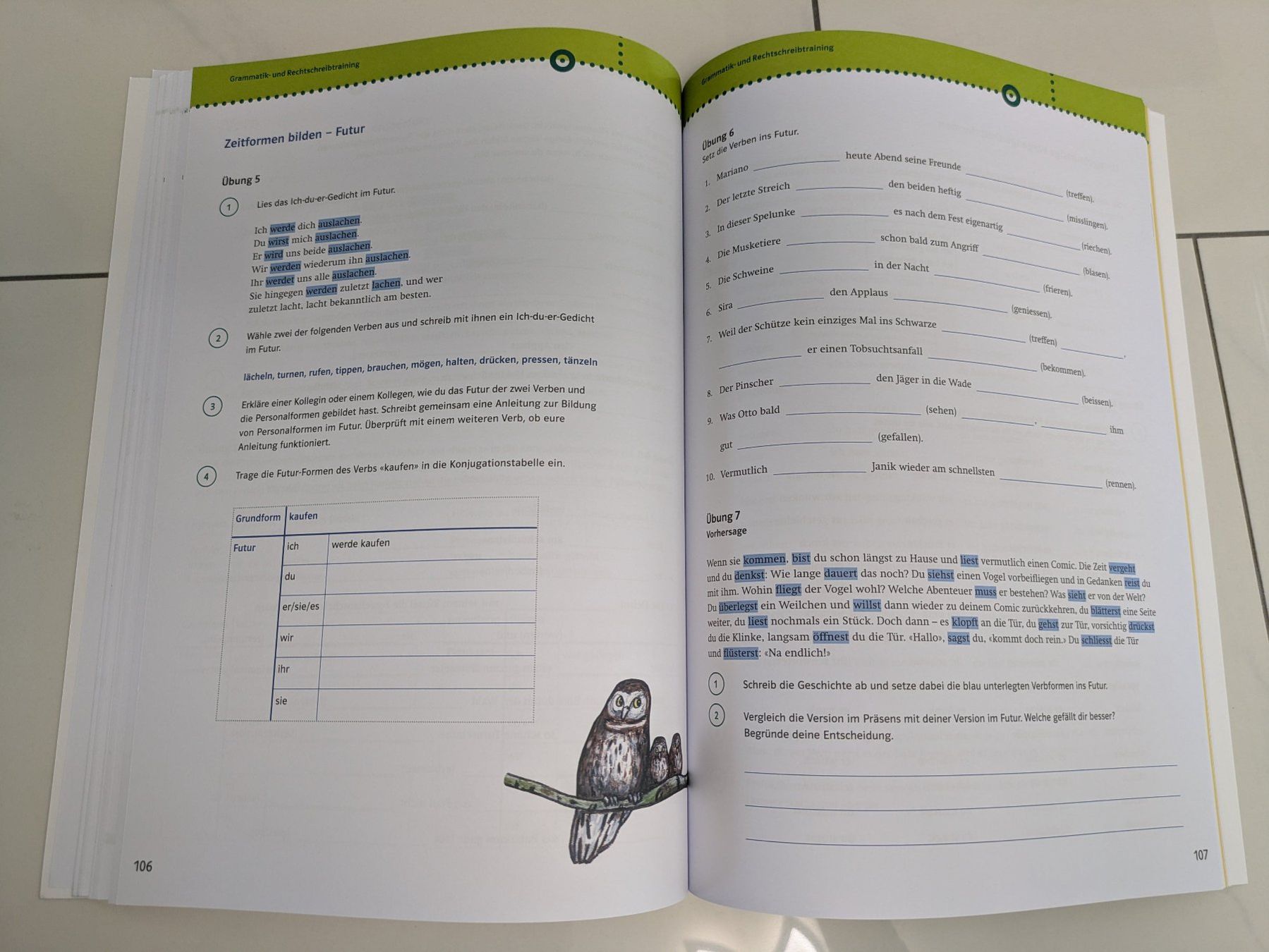 Livres: Die Sprachstarken 6, Arbeitsheft, Deutsch Primarschule – D'occasion à Uznach par binmaley 6