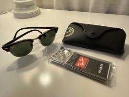 Ray-Ban Clubmaster Sonnenbrille, neu , inkl. Etui