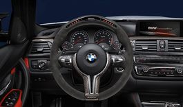 BMW M Performance Lenkrad Alcantara mit Carbonblende