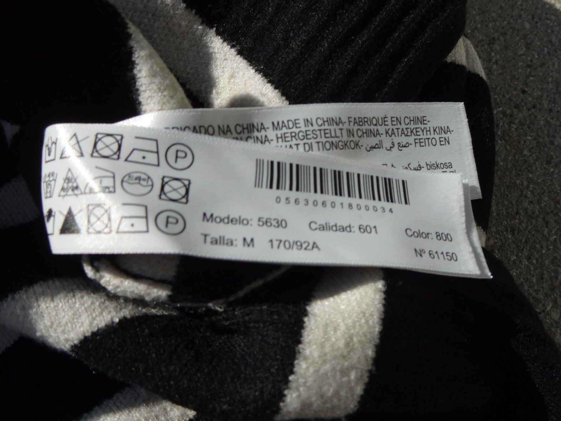Massimo Dutti Maglioni & Felpe: Pullover schwarz weiss gestreift Massimo Dutti Gr M 38 – Usato da Winterthur venduto da blumeblau77 7