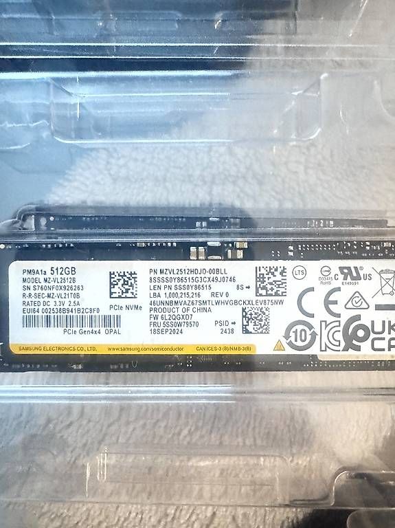 Dischi rigidi: SSD M.2 512 GB  – Usato da Schaffhausen venduto da ste_8j55