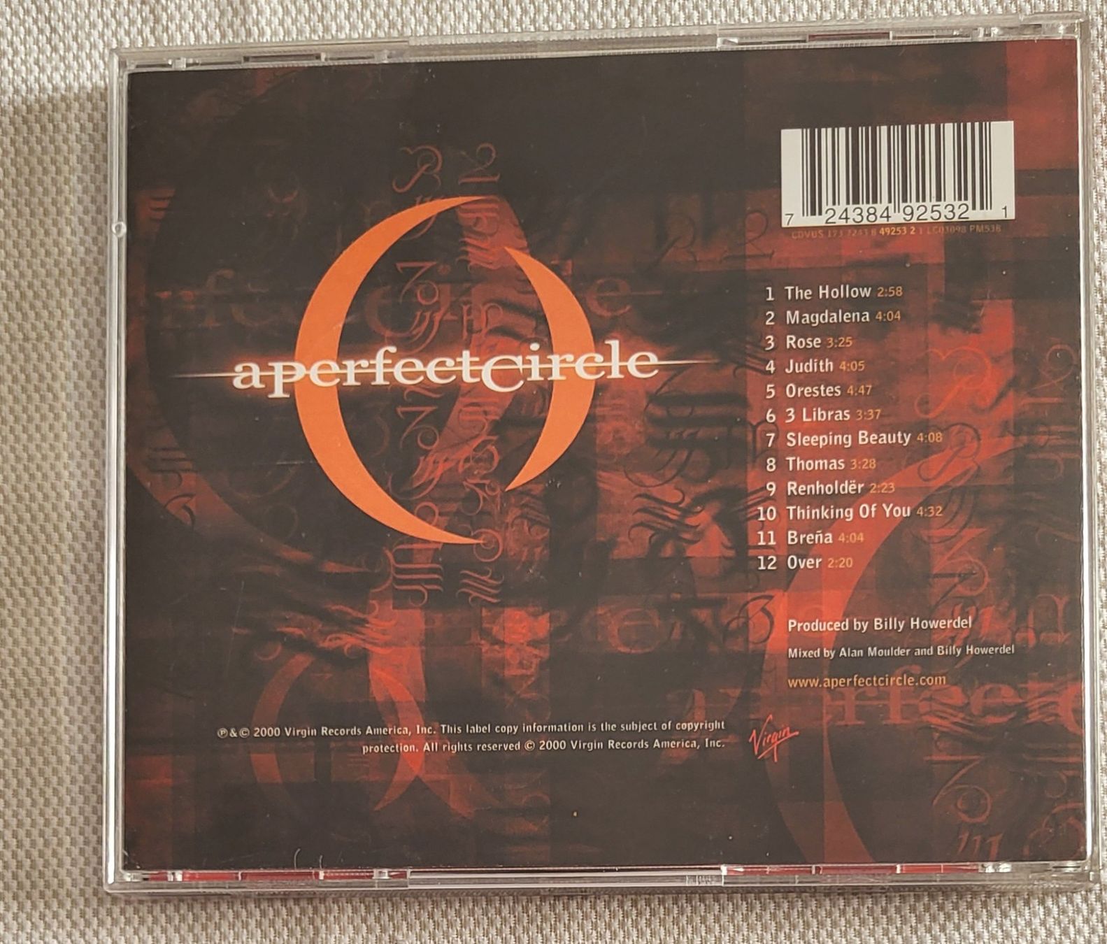 CD: A Perfect Circle - Mer de Noms – Usato da Villars-sur-glane venduto da Epsilonhike 1