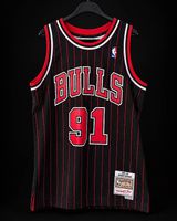 Dennis Rodman Chicago Bulls #91  Mitchell & Ness