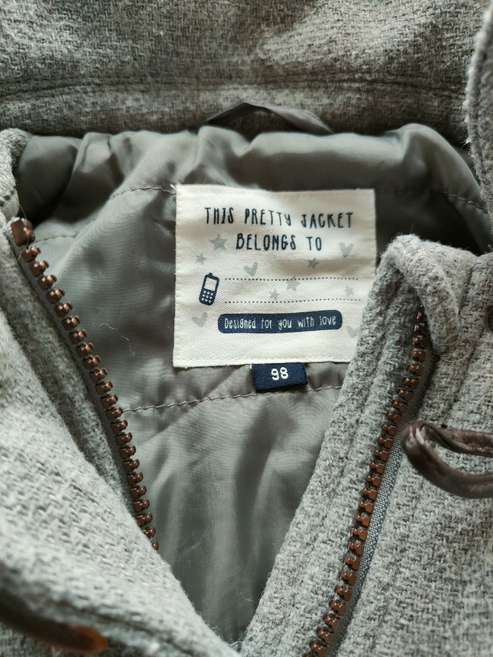 Giacche & Cappotti: Lange Winterjacke, Gr. 98 – Usato da Aesch ZH venduto da TaniTomy 2