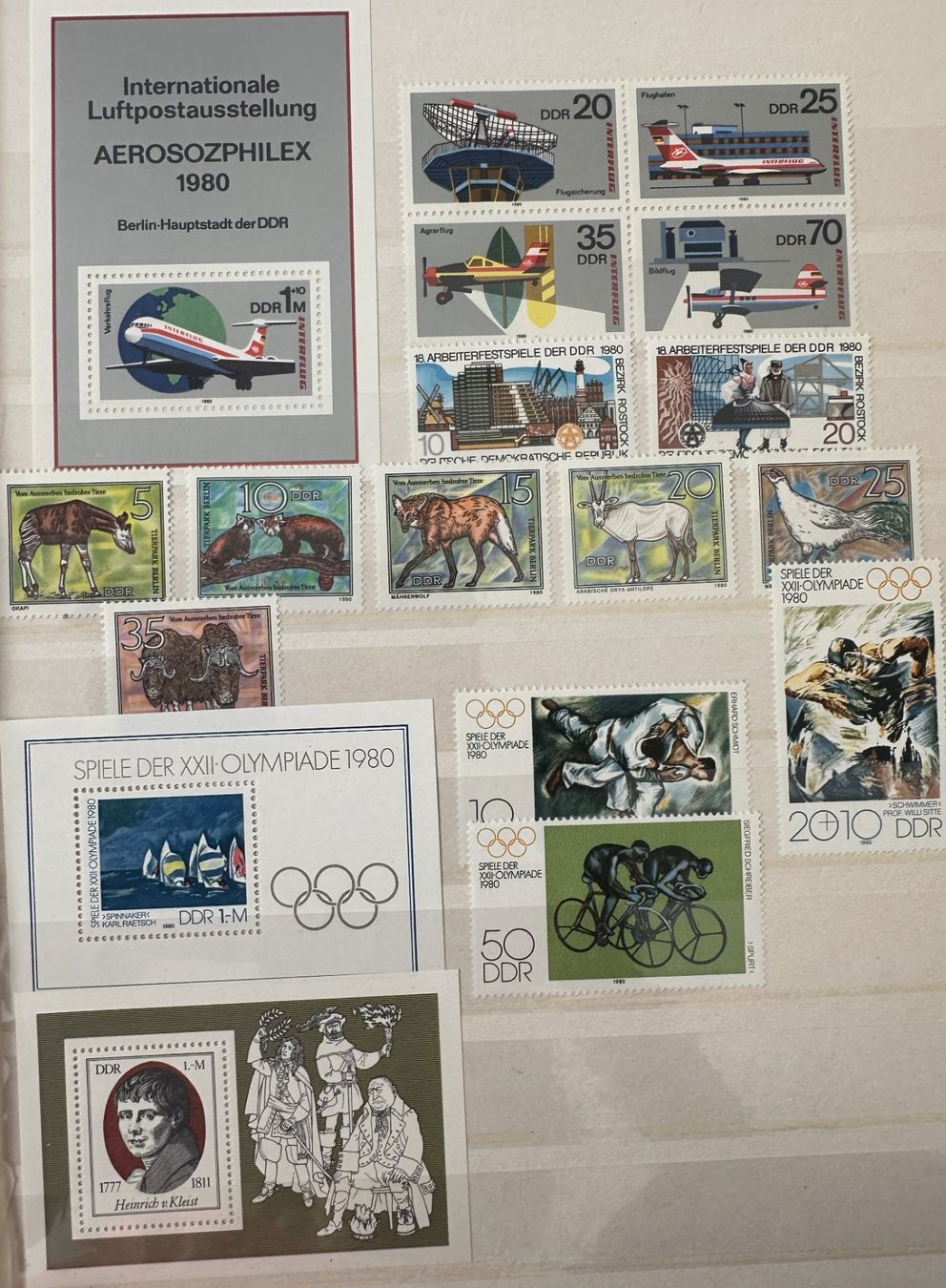 Tutti i francobolli: Briefmarken DDR – Nuovo (secondo la descrizione) da Solothurn venduto da Miracle11 5