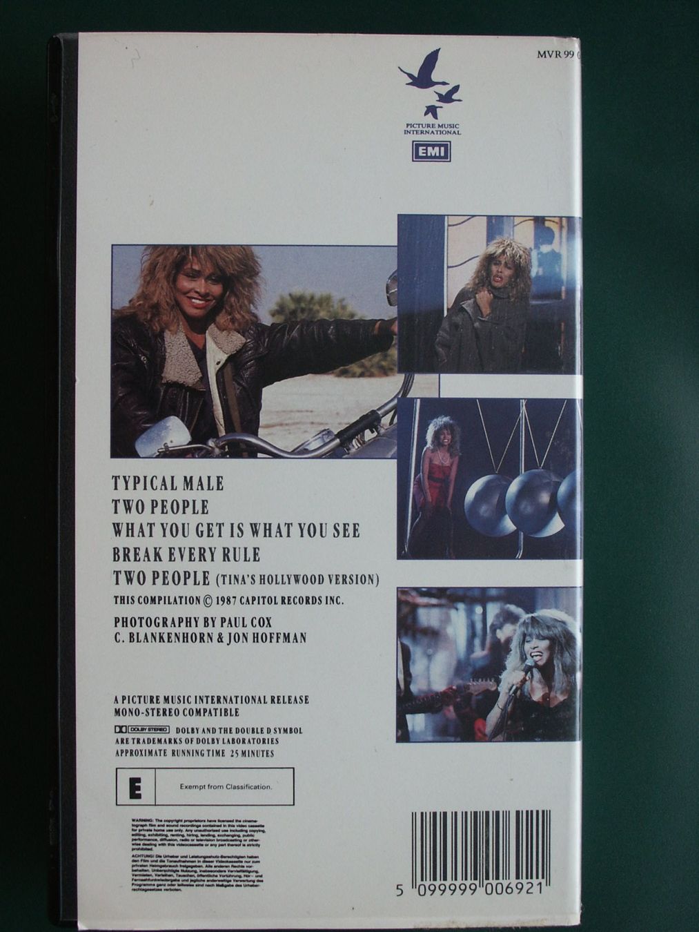 Alle VHS: 4 Videokassetten Tina Turner – Gebraucht aus Tuggen von Mviola2 2