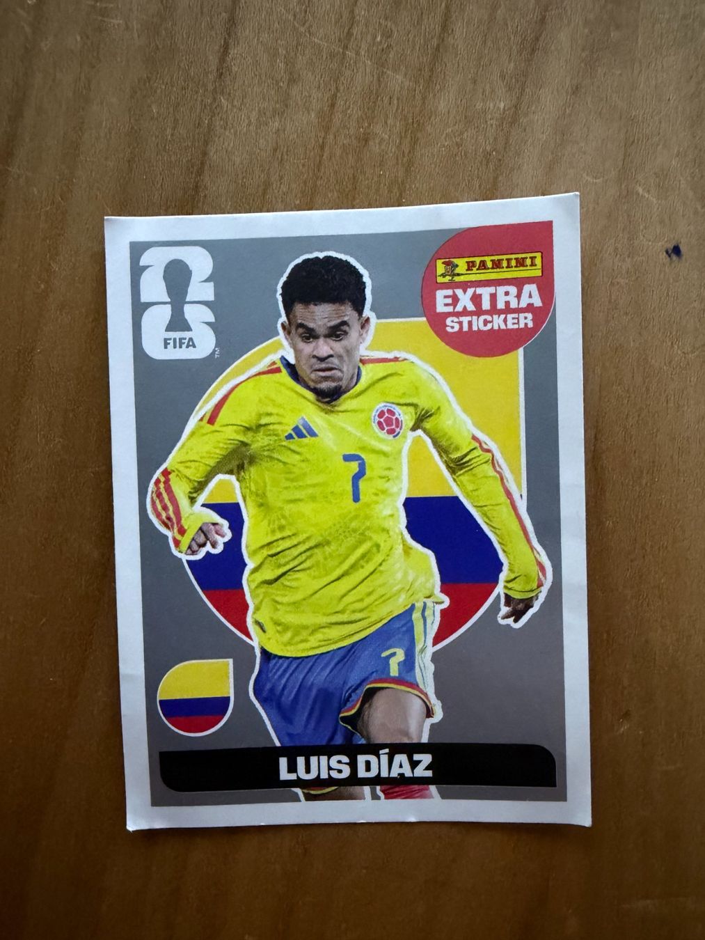 Panini Sammelbilder & Trading cards: Luis Diaz Extra Sticker Silber – Neu (gemäss Beschreibung) aus Langenthal von Cese09