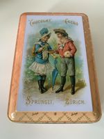 Seltene Sprüngli Schoggi-Dose, Vintage-Look, Sammlerstück
