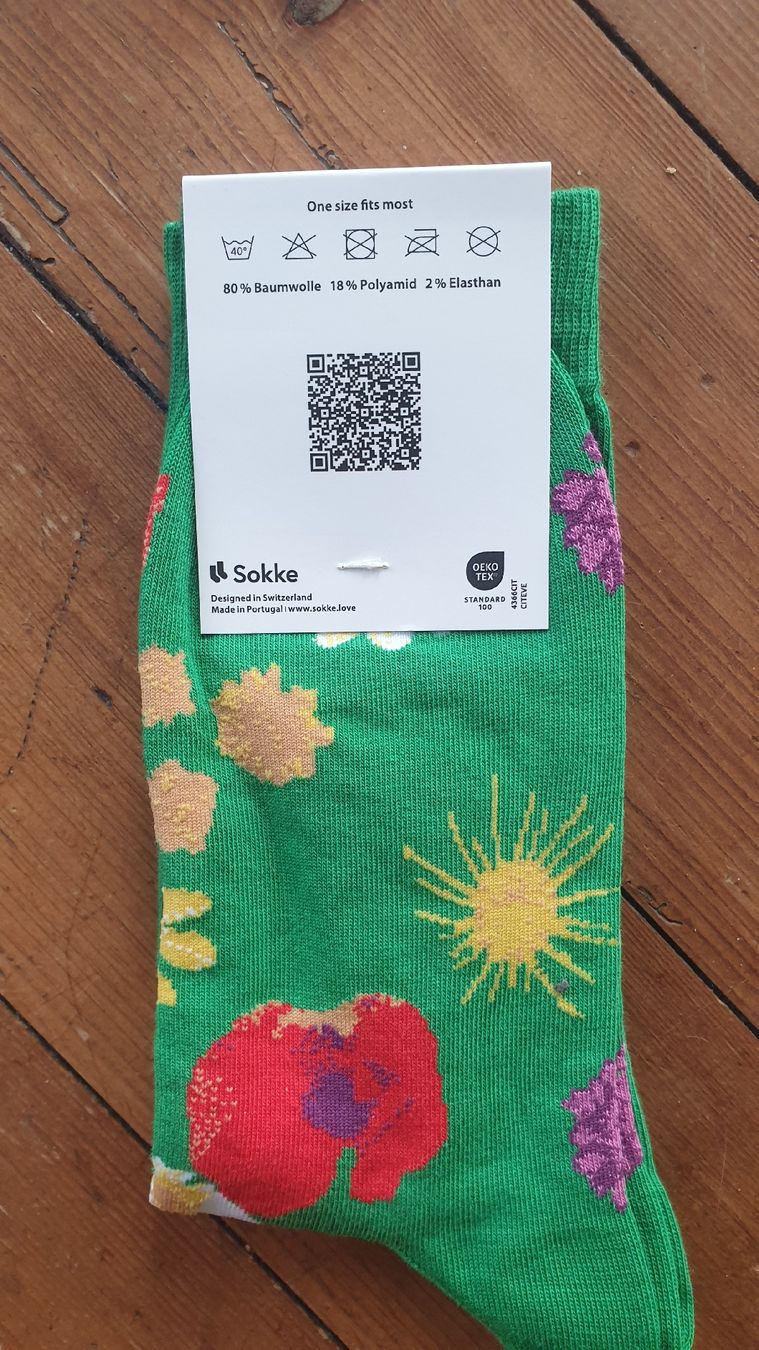 Calze: Bienen Socken – Nuovo e nell'imballaggio originale da Gränichen venduto da mic_x2zf 1