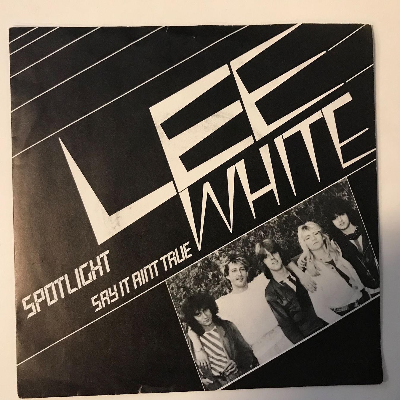 Schallplatten: Lee White Group (CH) - Spotlight / Say It Aint True – Gebraucht aus Aesch BL von BlueMusicRecords