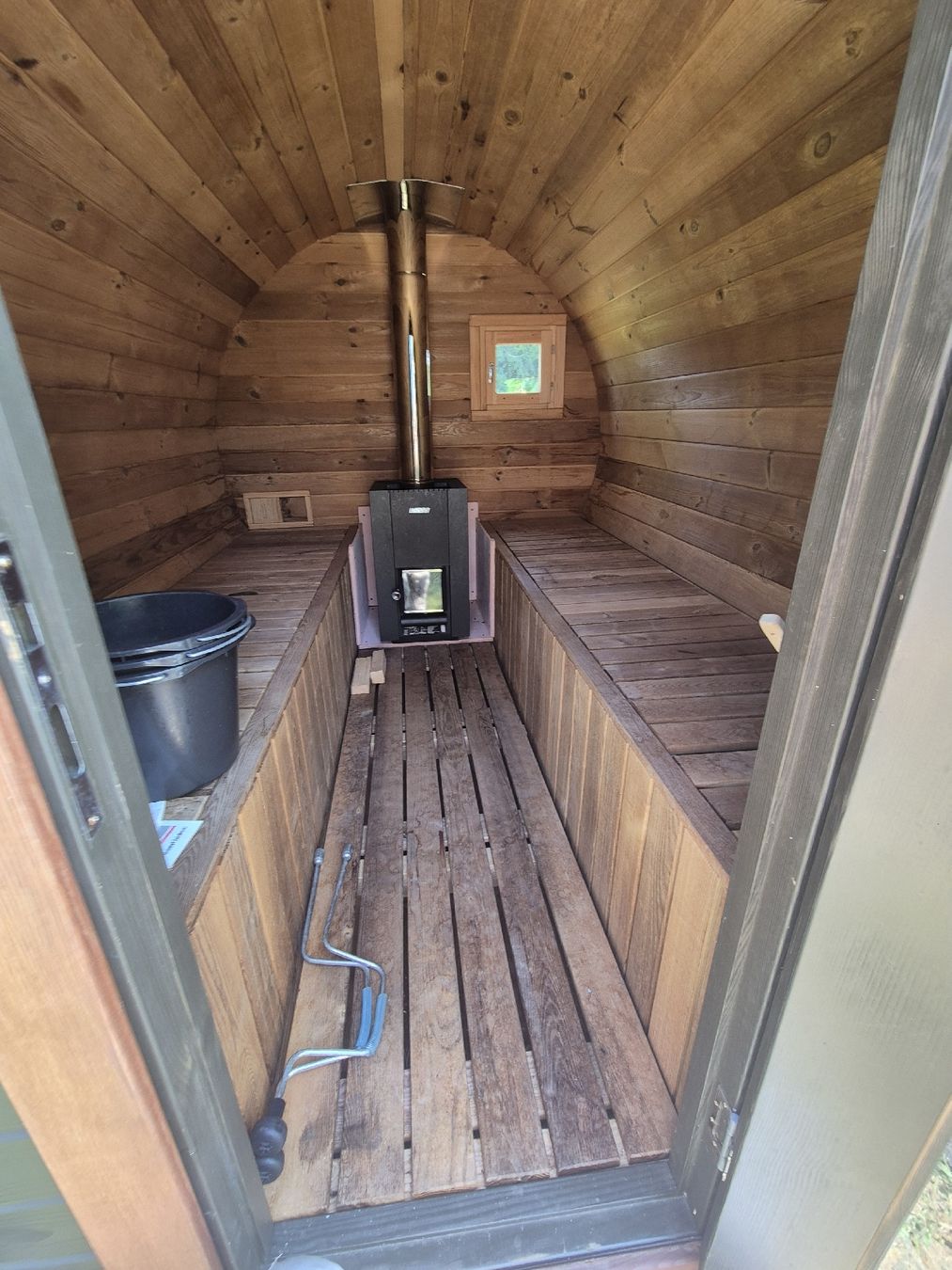 Saunas & Accessoires: Saunaofen Holz Harvia Linear 22  – D'occasion à Oberägeri par Kenwood4 7