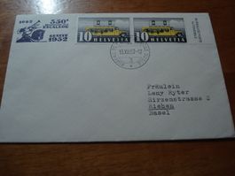 Brief 1952, Sonder-o 550 Jahre Escalade , Geneve