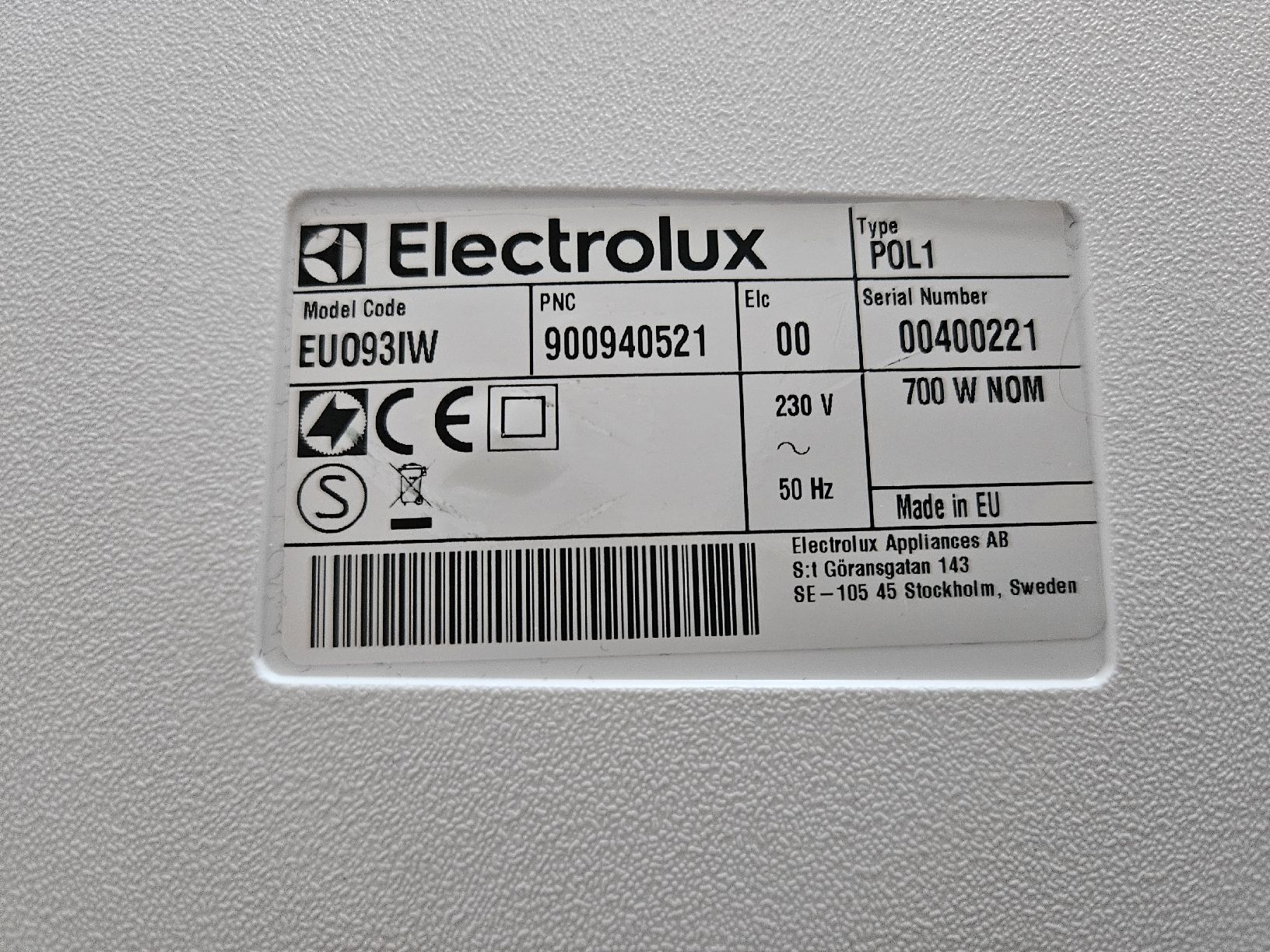 Electrolux Aspirapolveri & Accessori: Staubsauger Elektrolux Ultra One – Usato da Oberentfelden venduto da --G1C-- 4
