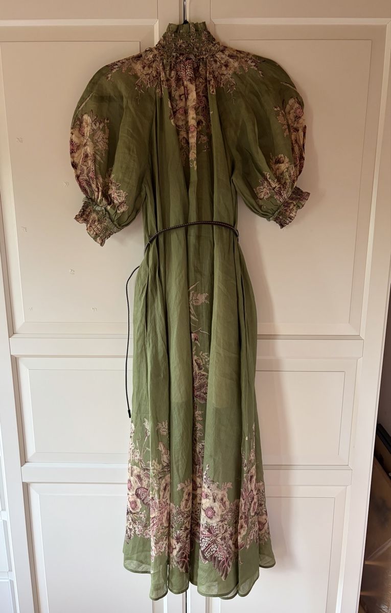 Zimmermann Vestiti: Zimmermann Elegant Green Maxi Dress – Usato da St.Josefen venduto da lop_lh8d 7