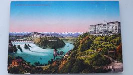 Rheinfall mit Institut Rhenania