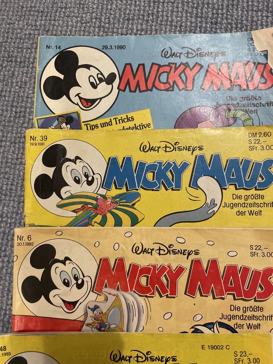 Fumetti: Micky Maus Hefte 1990-1997 – Usato da Wettswil venduto da Chlaettermus 1