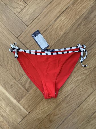 Bas de maillot de bain rouge petit bateau