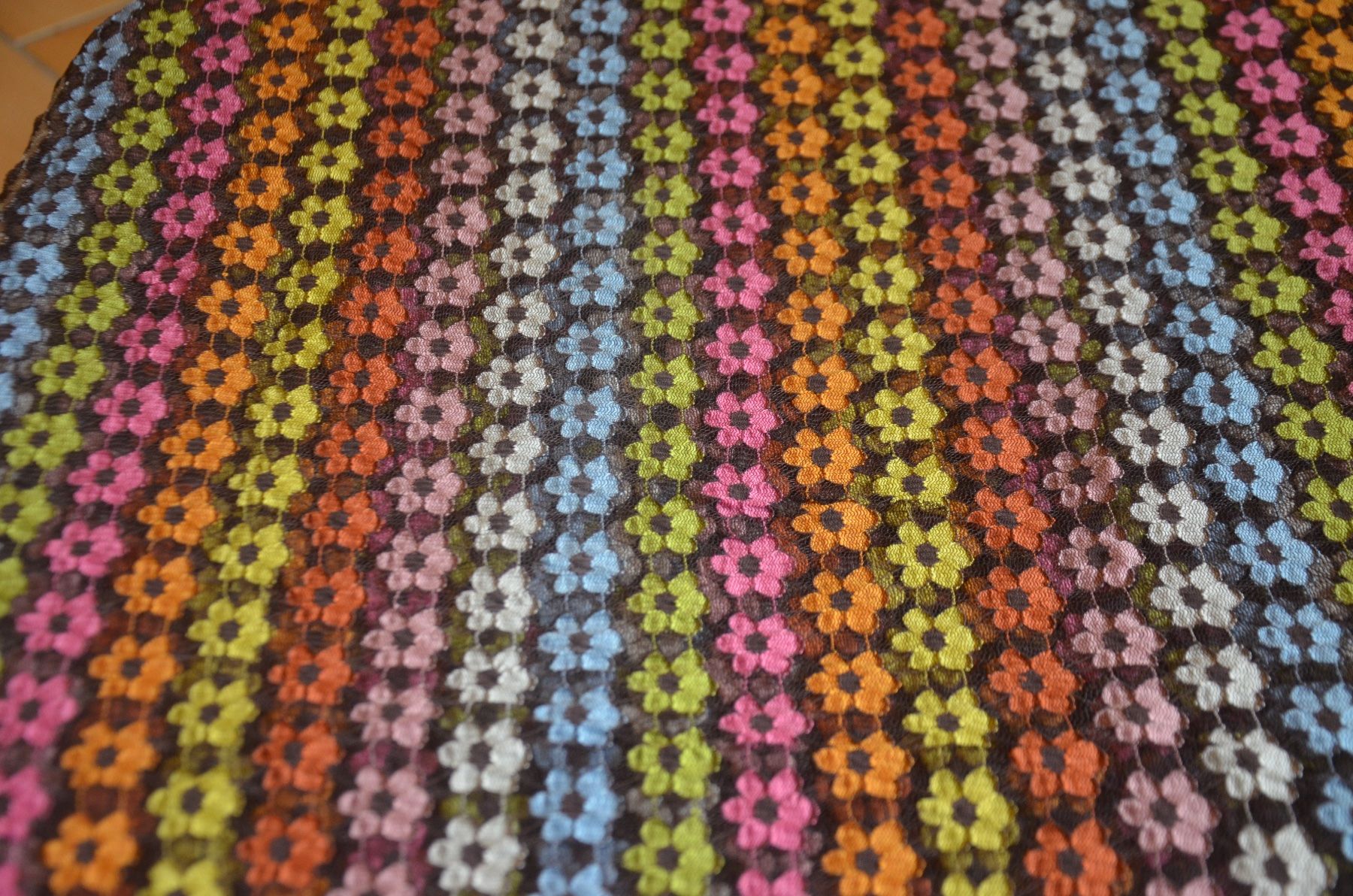 Tessuti: SPITZEN STOFF - CM 160X160 - NEU – Nuovo e nell'imballaggio originale da Chiasso venduto da Dolly015