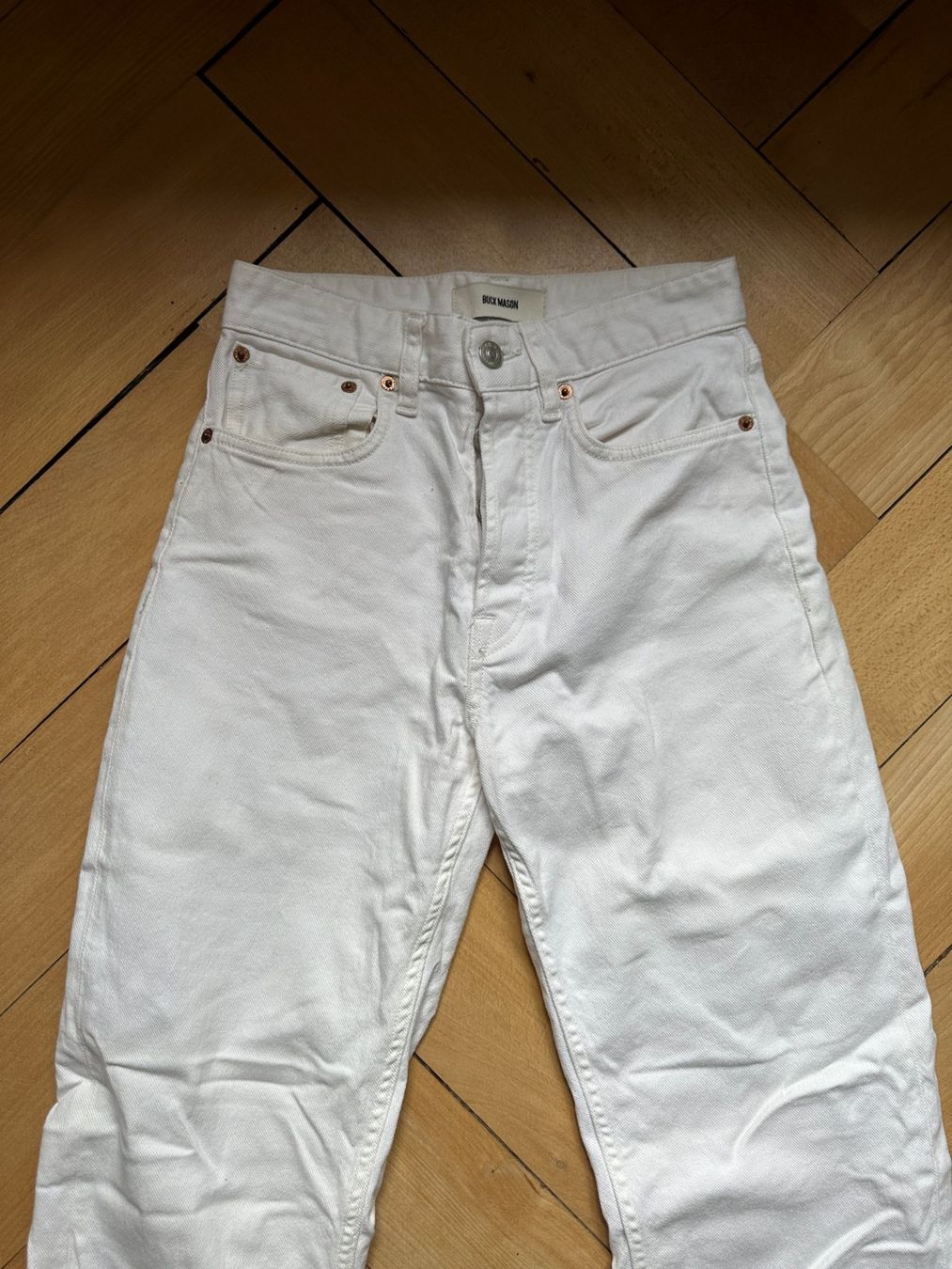 Jeans: BUCK MASON - Jeans weiss W24 – D'occasion à Zürich par Diazaio 1