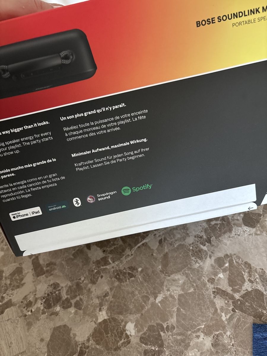 Bose Casse acustiche: Bose SoundLink Max Bluetooth Speaker – Nuovo e nell'imballaggio originale da Stäfa venduto da Konstantin.Huber89 2