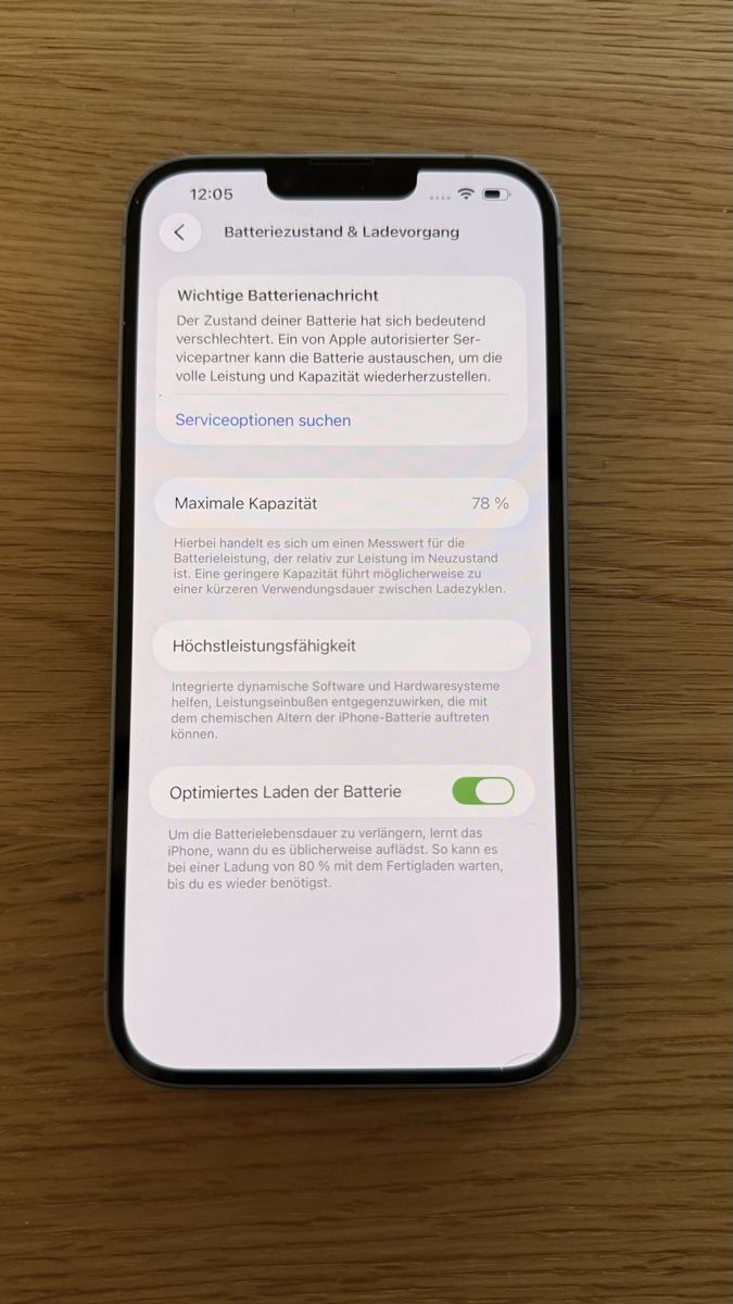 Apple Handys / Smartphones: iPhone 14 Plus blau 128 GB gebraucht – Gebraucht aus Wald ZH von Senix 1