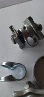 Auspuffbride 60mm, Sattelrohrbriden 22mm Mofa
