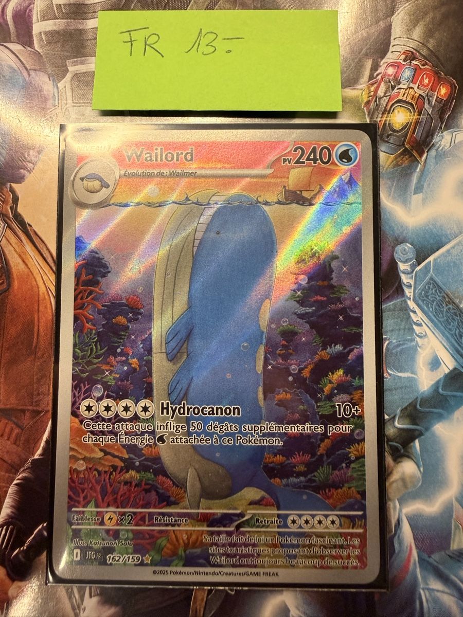 Pokémon Carte collezionabili: Wailord aventure ensemble Pokémon FR – Nuovo (secondo la descrizione) da Pensier venduto da Looping56