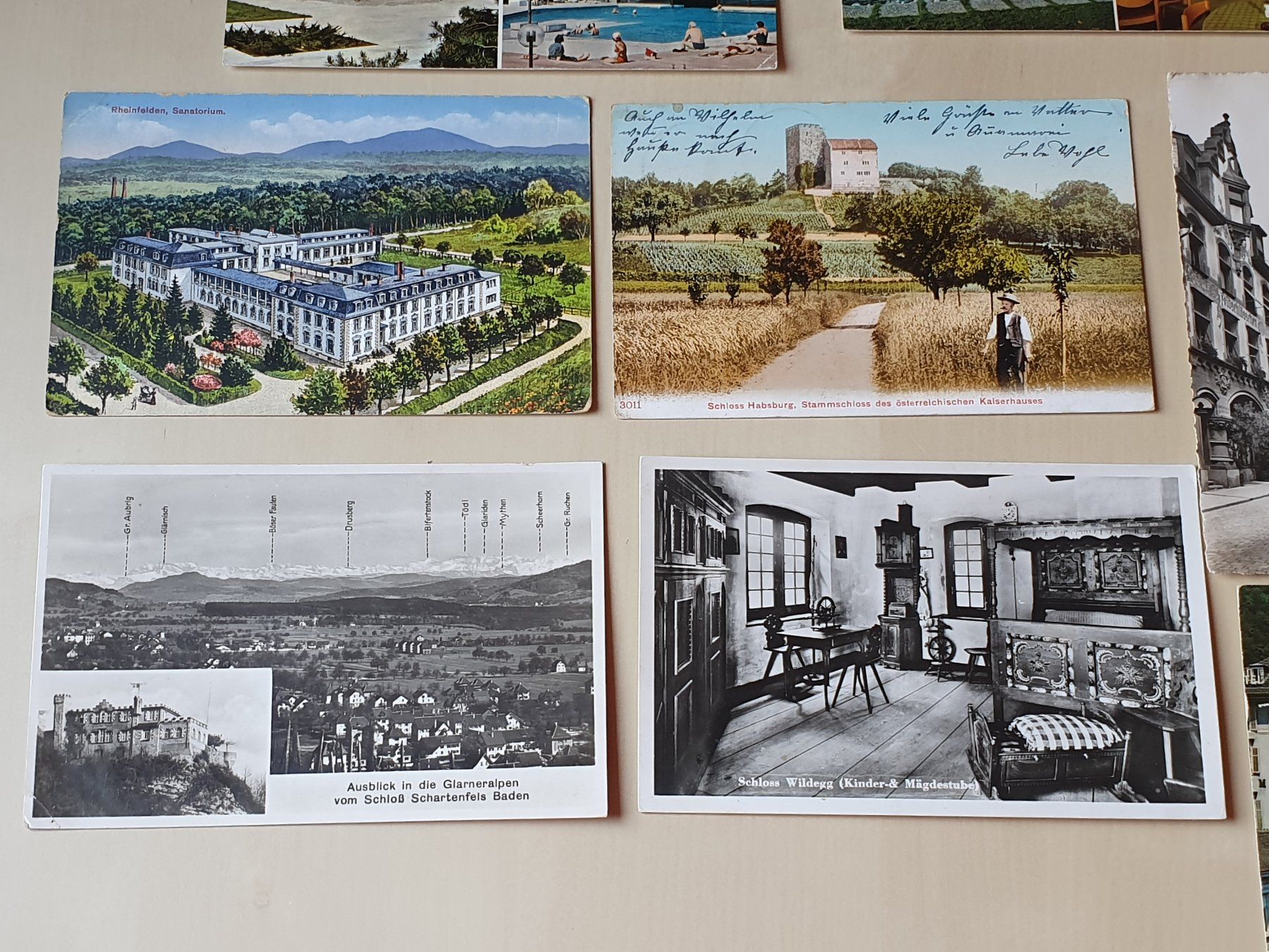 Cartoline postali: 10 x Karten Aargau ab 1906 – Usato da Stansstad venduto da collectorsshop 5