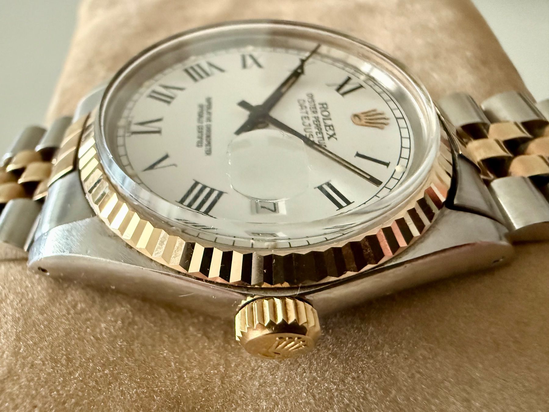 Rolex Orologi: ROLEX Datejust 36, ref. 16013, Automatic, Almost full set – Usato da Le Mont-sur-Lausanne venduto da LycaGallery 3