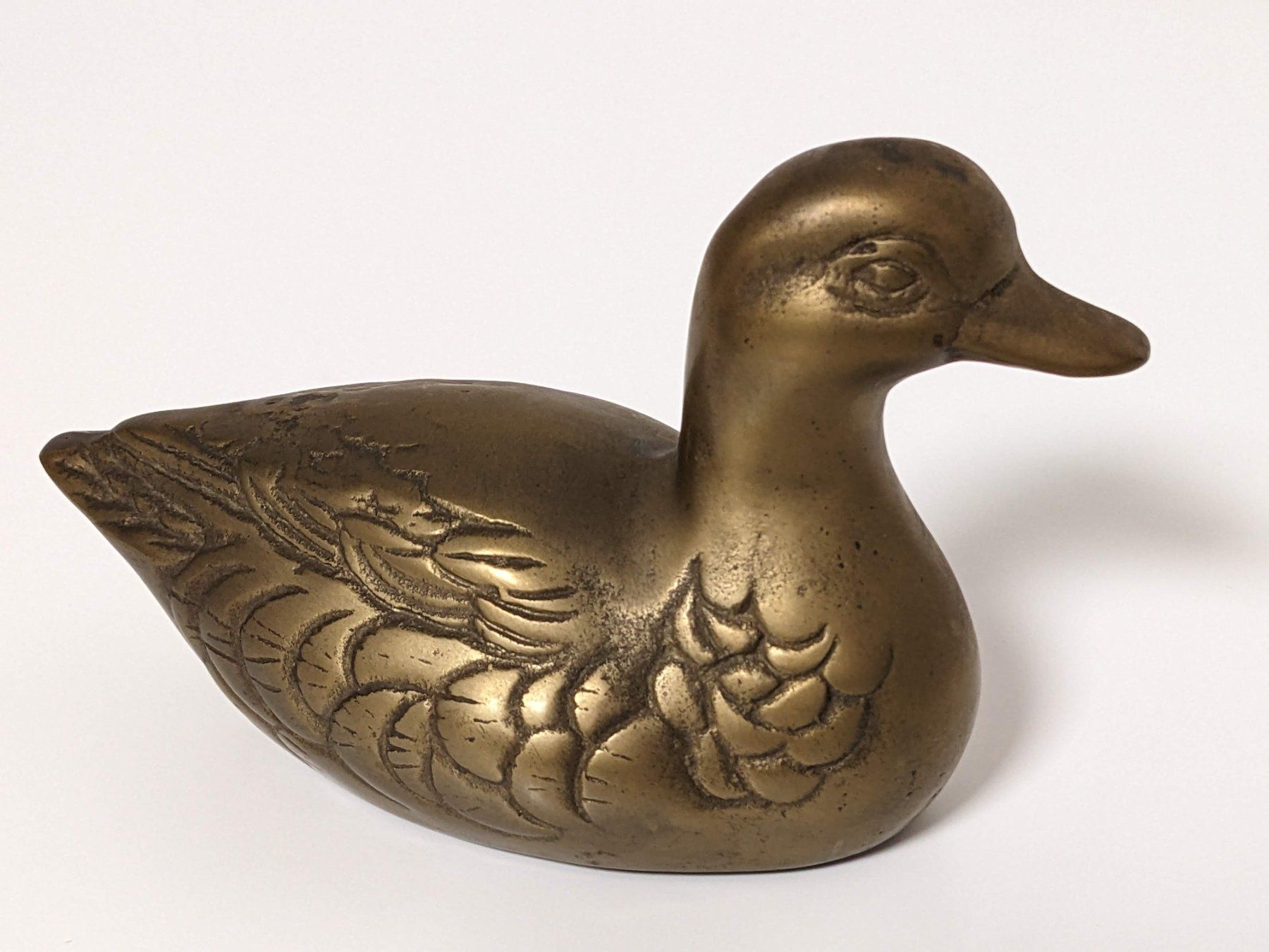 Statuette: Ente Messingfigur, vintage – Usato da Zürich venduto da Good_old_days 1
