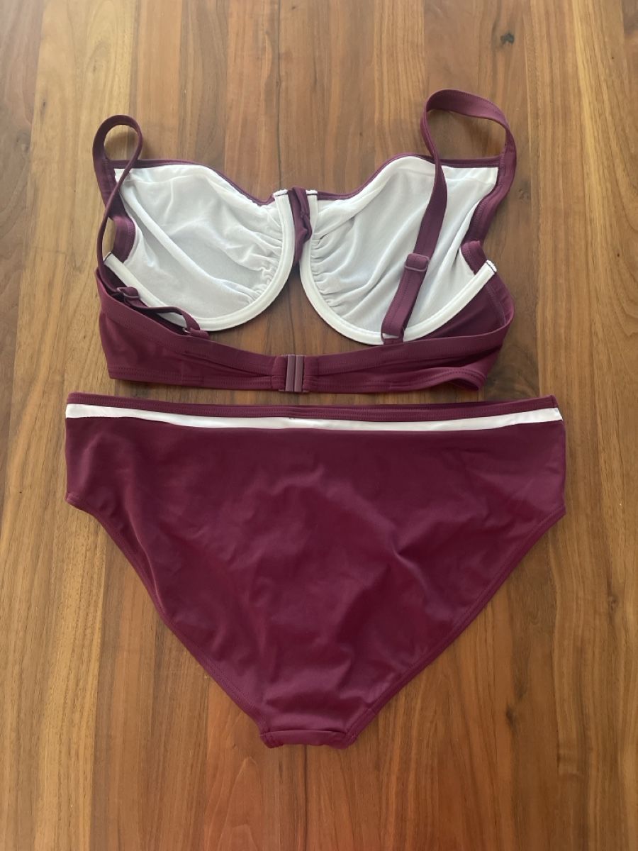 Lascana Maillots de bain & Bikinis: Bikini bordeaux Grösse 42 D – D'occasion à Adliswil par JadrankaR 1