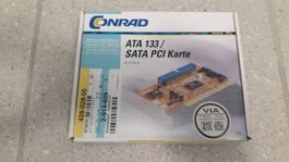 ATA 133 SATA PCI Karte