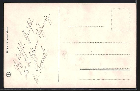 Cartoline postali: Meglisalp, Ortsansicht mit Kirche, Altma – Usato da Berlin venduto da bartko-reher 1