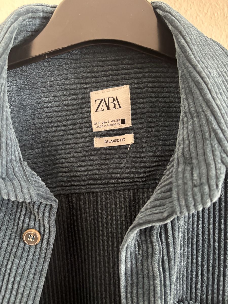 Zara Camicie: Cord Hemdbluse von Zara Grösse S – Usato da Brugg AG venduto da ann_stf7 3